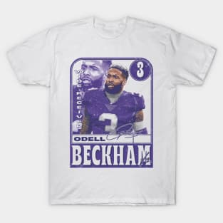 Odell Beckham Jr. Baltimore Card T-Shirt